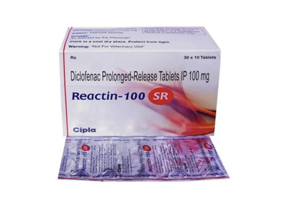 볼타렌 디클로페낙 Reactin 100mg (가정상비약)